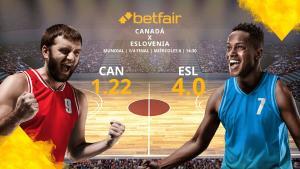 Canadá vs. Eslovenia: horario, TV, estadísticas, cuadro y pronósticos del Mundial de Baloncesto