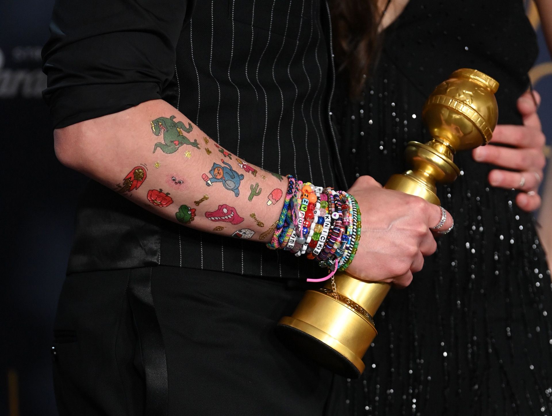 Kieran CUlkin en los Globos de Oro 2025