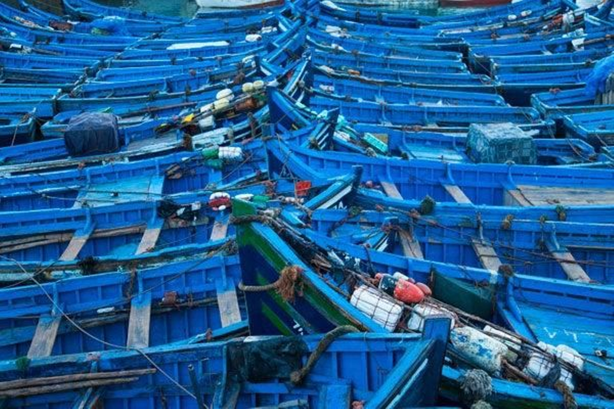 El puerto pesquero de Essaouira es uno de los puntos de interés de la ciudad.