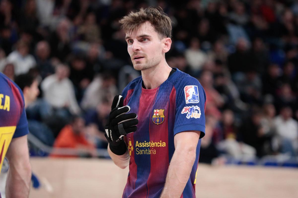 Marc Grau, jugador del Barça