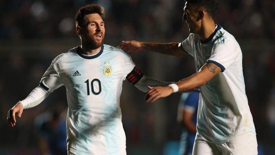 Messi dirige la goleada de Argentina ante una débil Nicaragua