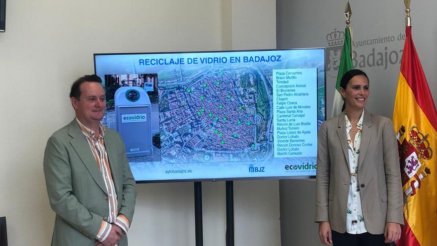 El Ayuntamiento de Badajoz recogerá puerta a puerta el vidrio de los bares del Casco Antiguo