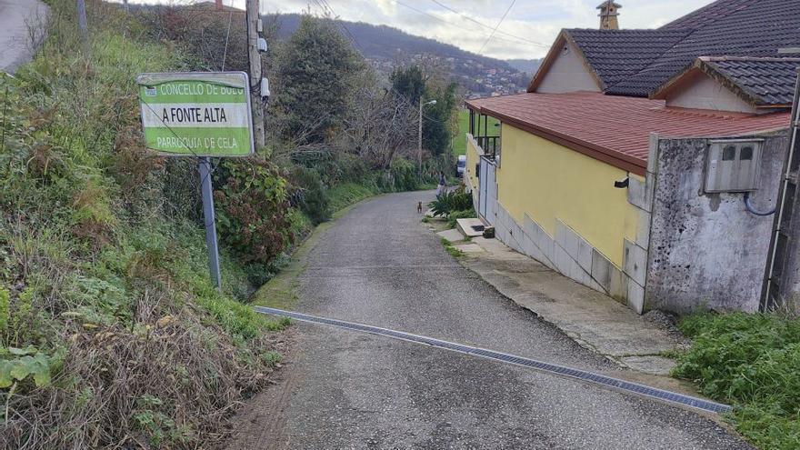 Lugar de Fonte Alta, en la parroquia de Cela.