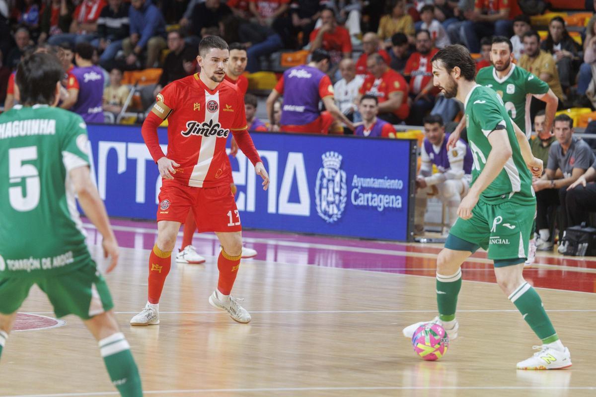 Las mejores imágenes de la victoria del Jimbee Cartagena frente Inter Movistar