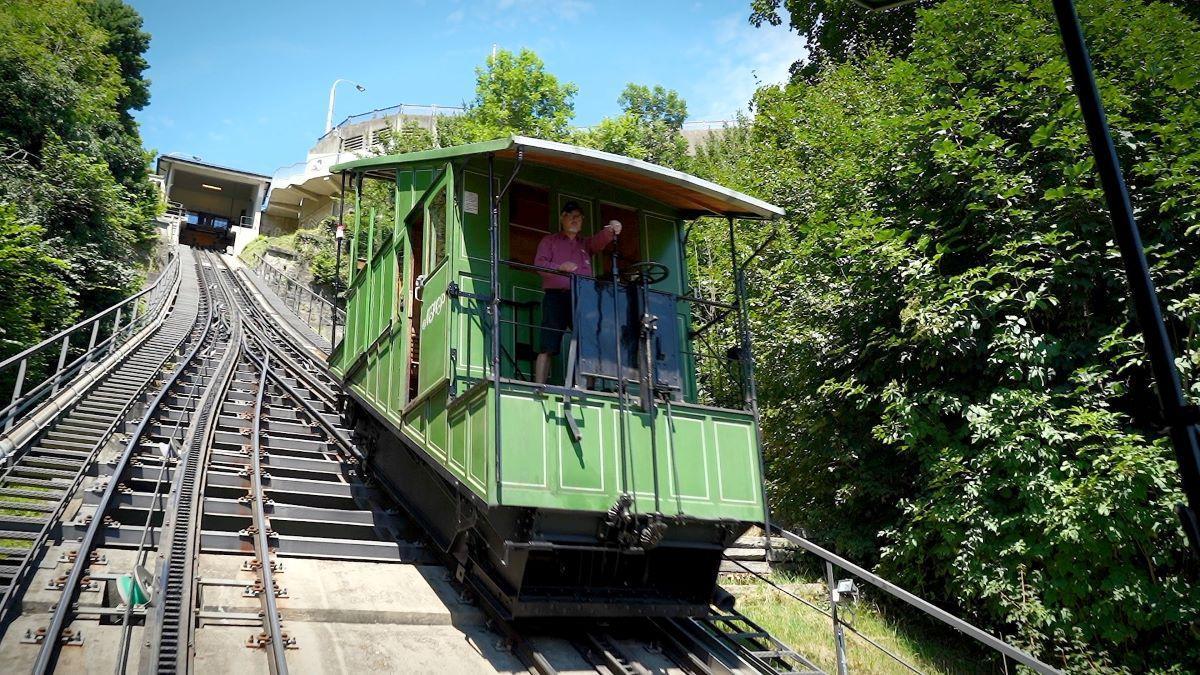 El funicular de Friburgo