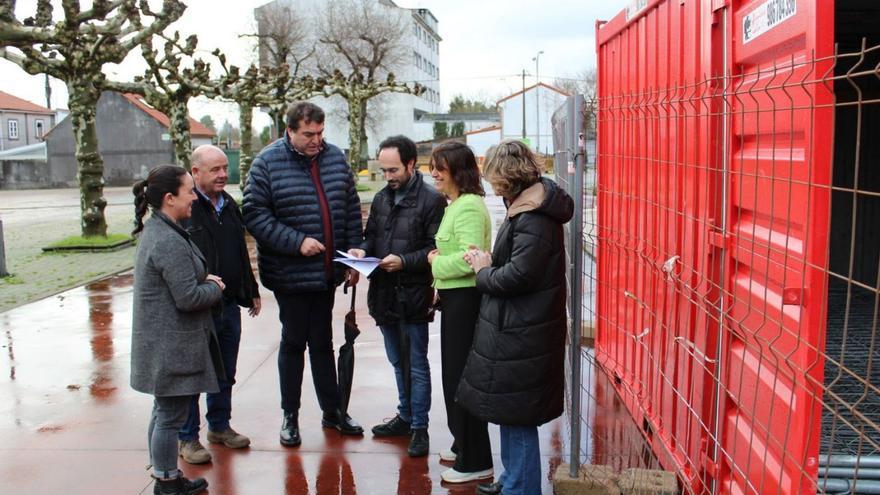 La empresa firmó el acta de replanteo con el director de obra, en presencia de ediles del gobierno.