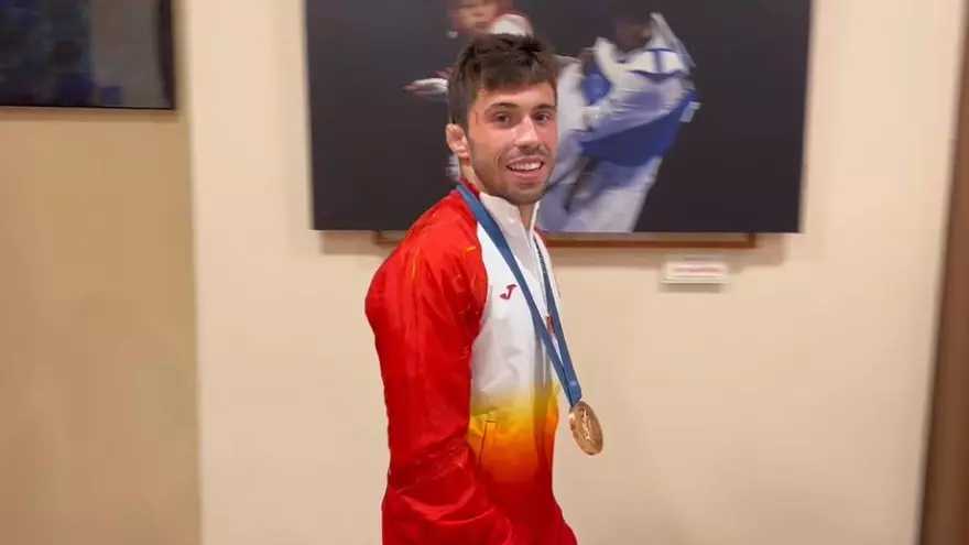 Fran Garrigós: "Me he olvidado de la medalla"