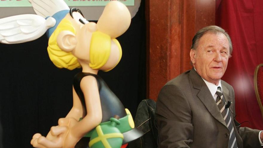 Albert Uderzo, en una imagen de archivo.