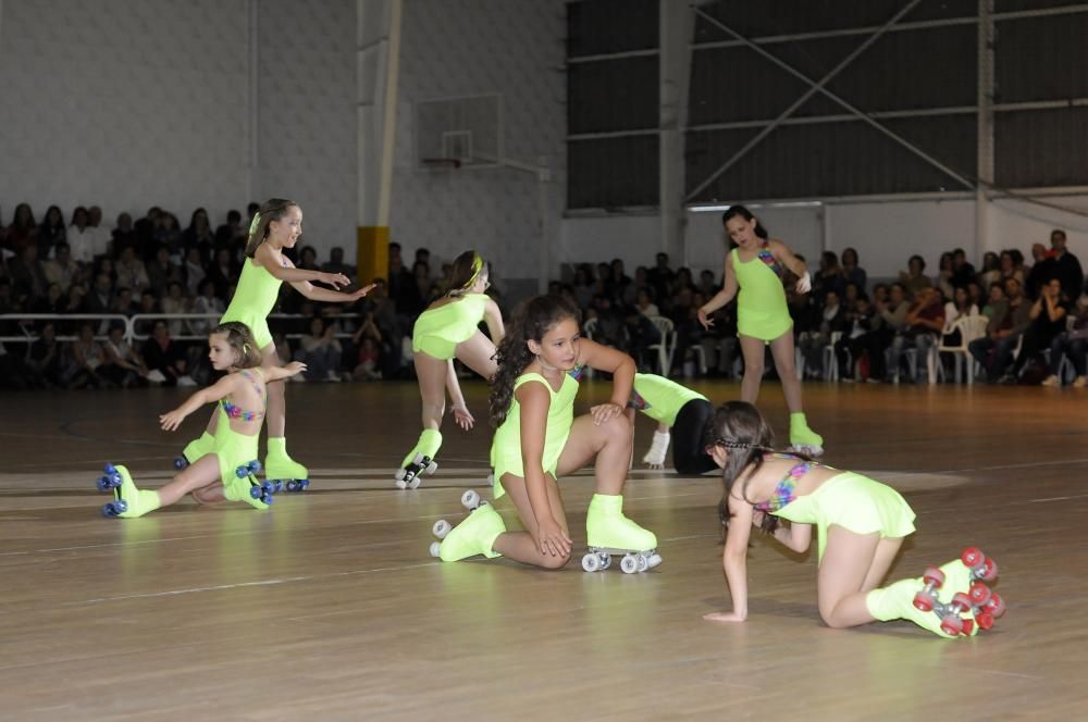 Los alumnos de Silleda cuelgan los patines