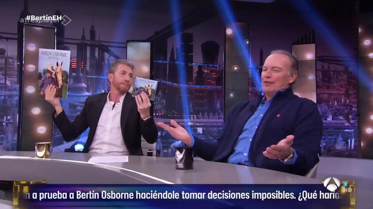 Bertín Osborne, en ‘El hormiguero’ (A-3 TV).