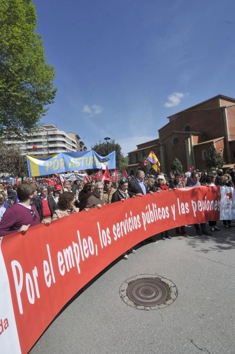 1 de mayo: Miles de personas se manifiestan en Asturias para reivindicar mejoras laborales