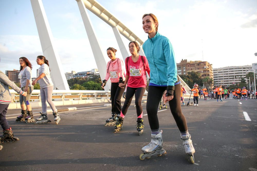 Marea en València contra el Cáncer de Mama