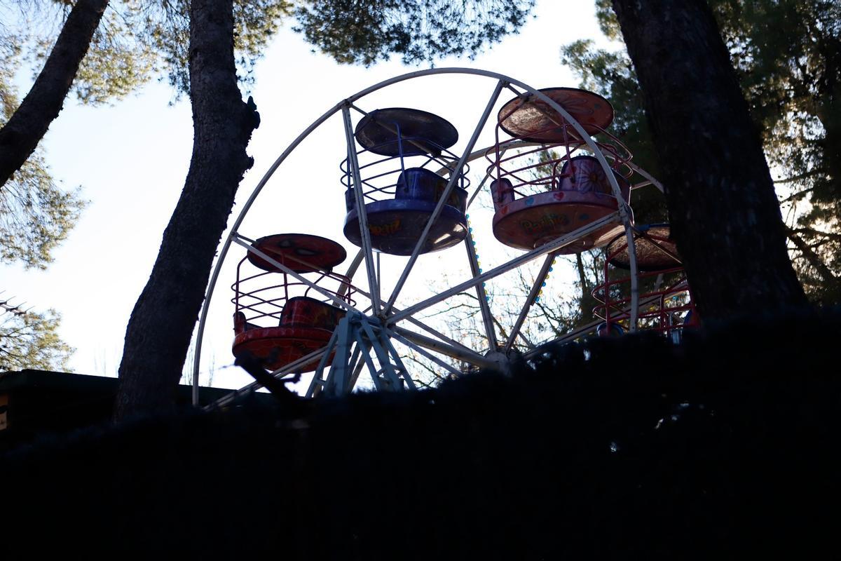 Estado actual del Parque de Atracciones de Zaragoza.