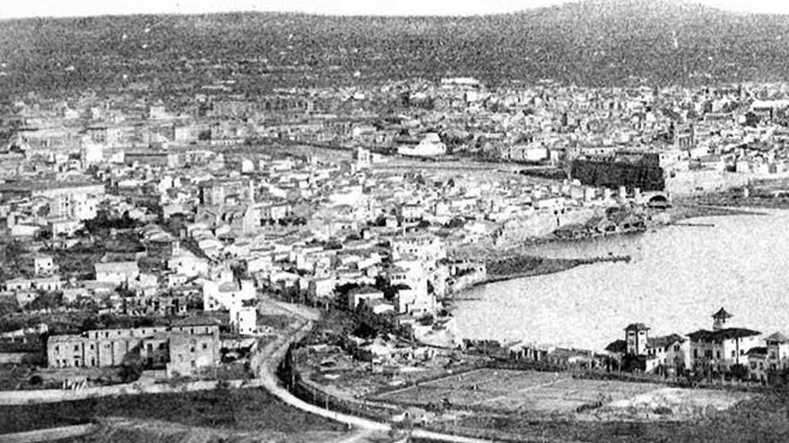 Santa Catalina en una imagen de principios del siglo XX.