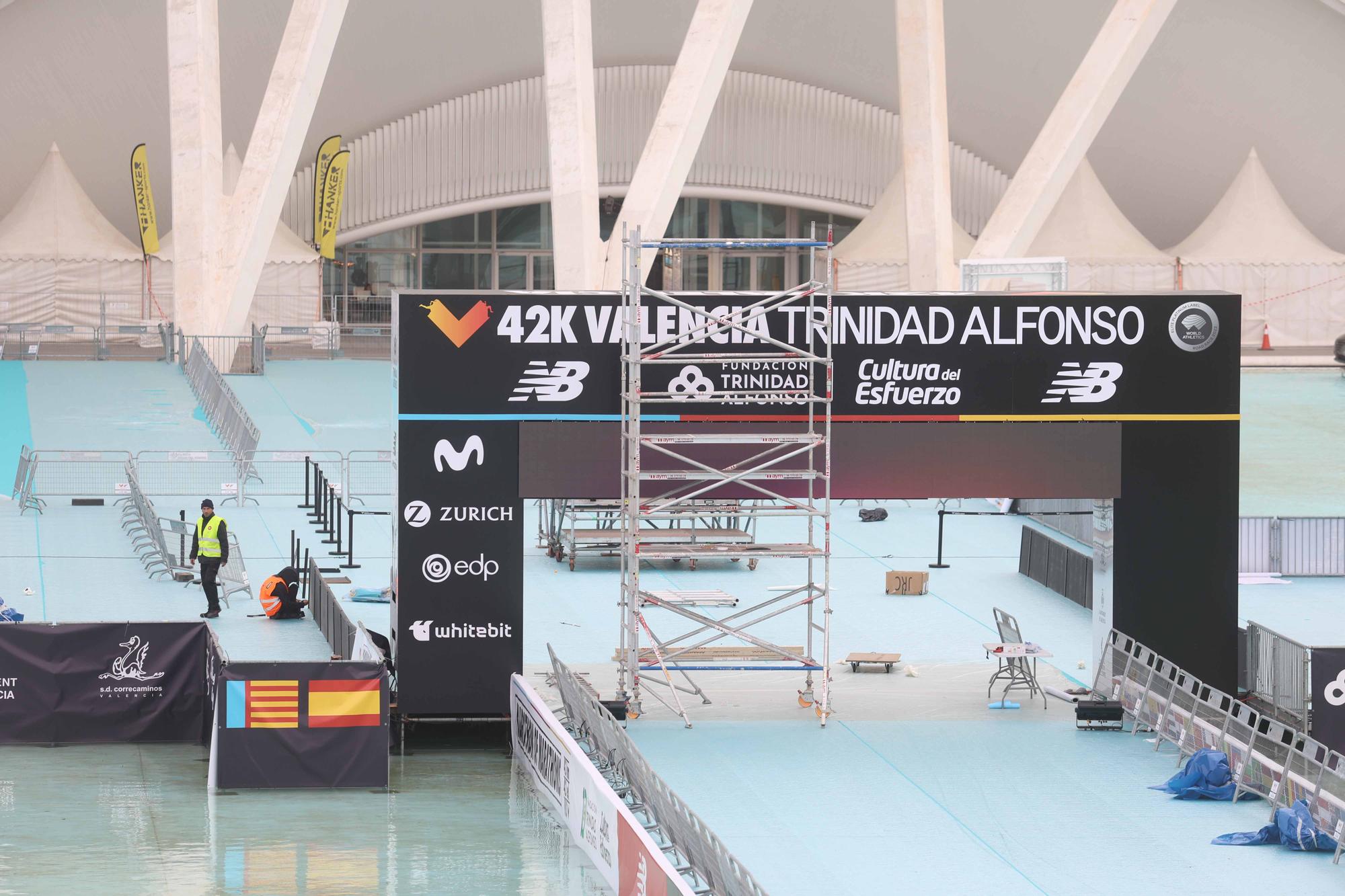 Preparativos para el Maratón Valencia Trinidad Alfonso 2022