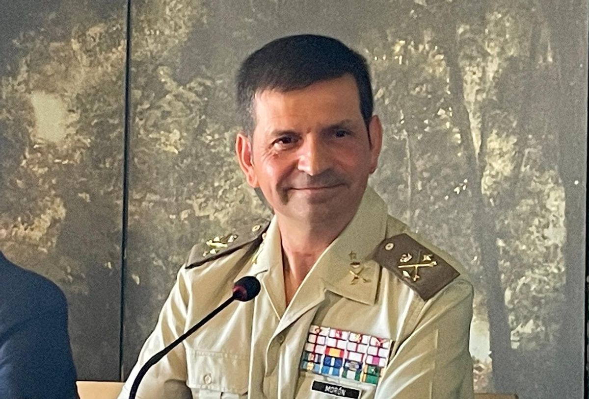 El general de división Fernando Luis Morón es jefe del órgano de investigación en doctrina y materiales del Ejército