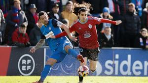 Fue un partido de barro entre el Amorebieta y Celta de Vigo