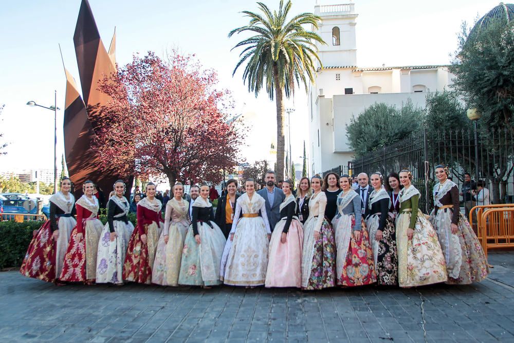 Mini-mascletà conmemorativa de la declaración de las Fallas como Patrimonio de la Humanidad