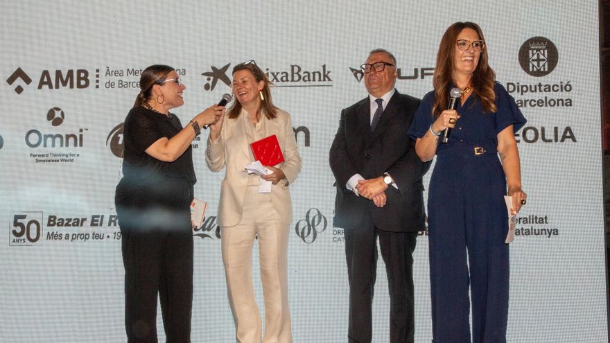 Sara Puig y Ramon Agenjo reivindican una ciudad "viva" en el Barceloní y Barcelonina de l'Any