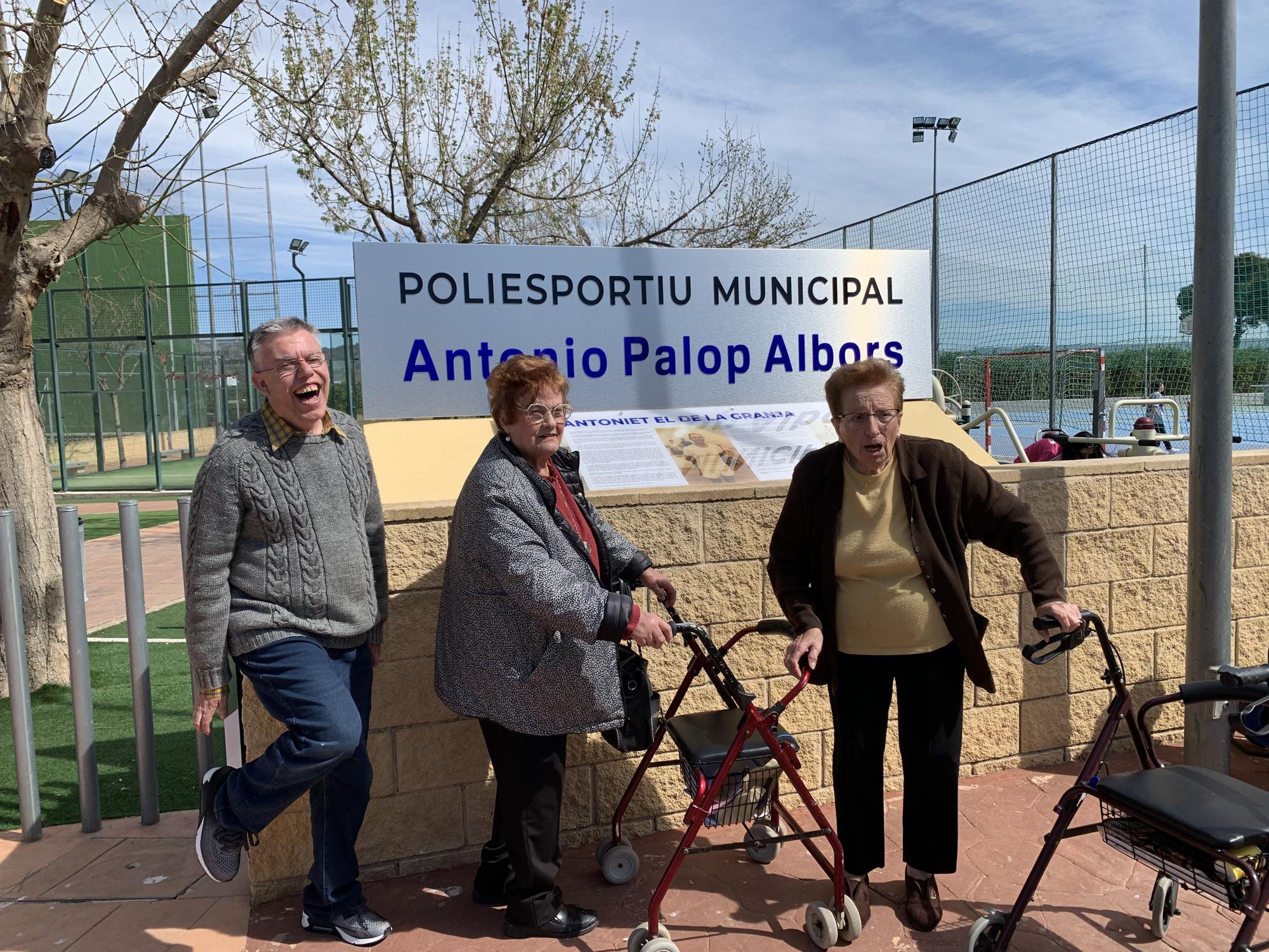 La Granja homenajea al pilotari Antonio Palop