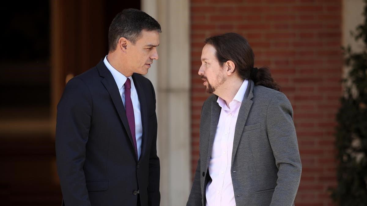 Documento: El preacuerdo de Sánchez e Iglesias se compromete a fomentar el diálogo en Catalunya