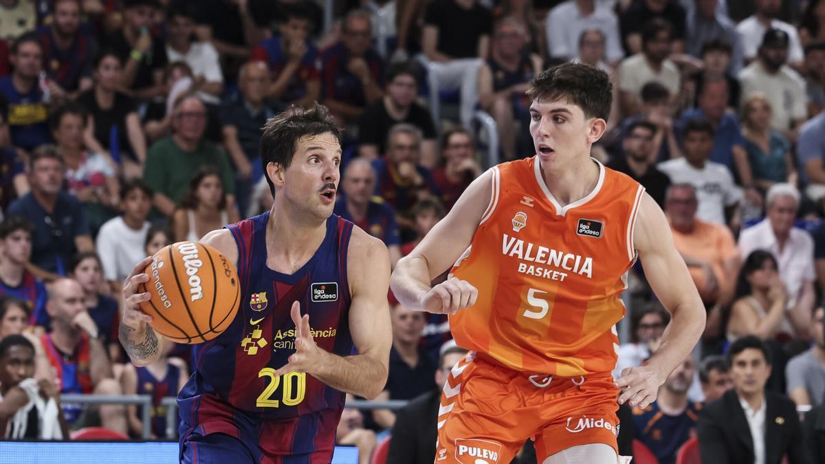 Sergio de Larrea habla sobre su futuro NBA después de ser campeón con Valencia Basket