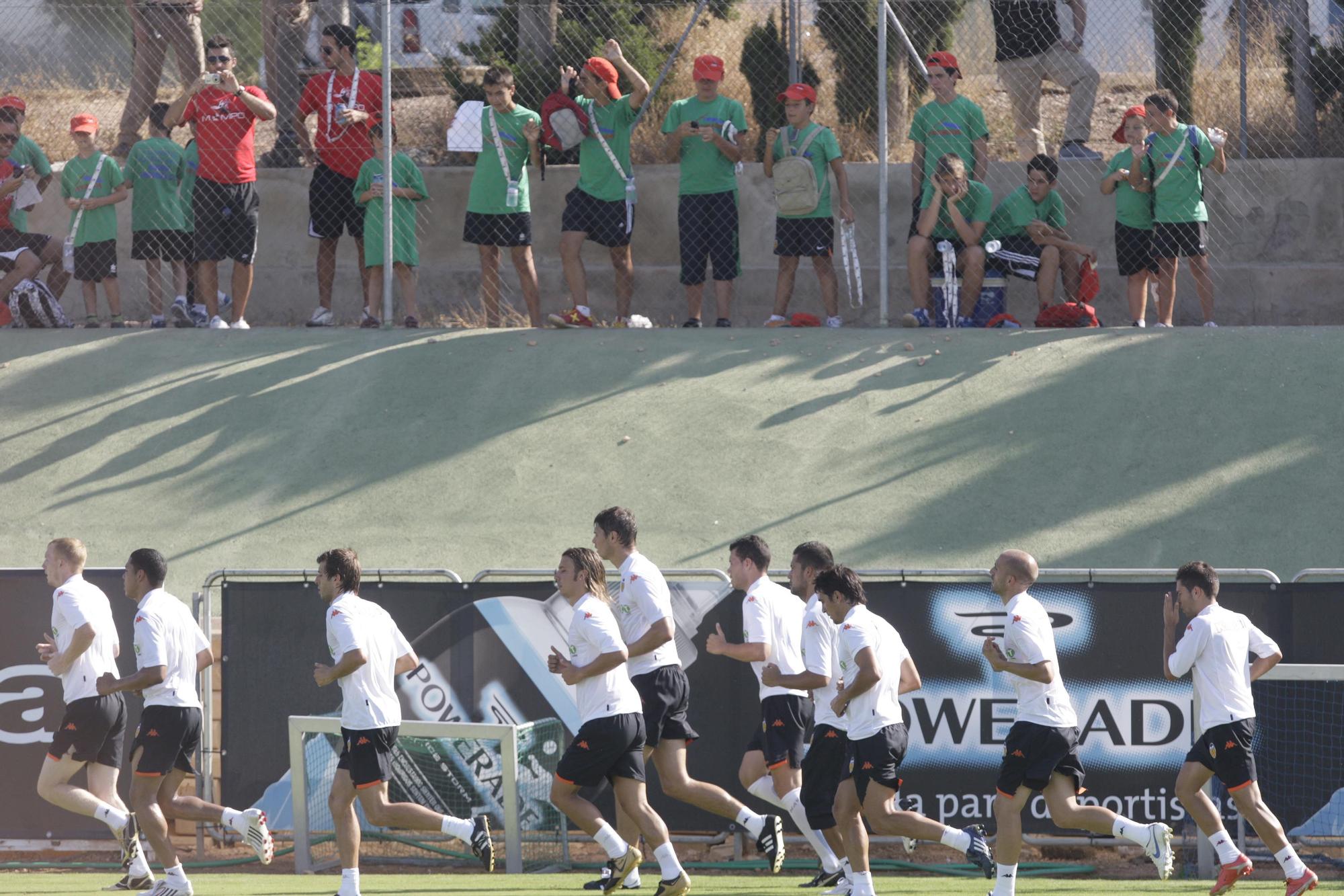 La Ciudad Deportiva de Paterna cuando era un lugar de peregrinaje valencianista