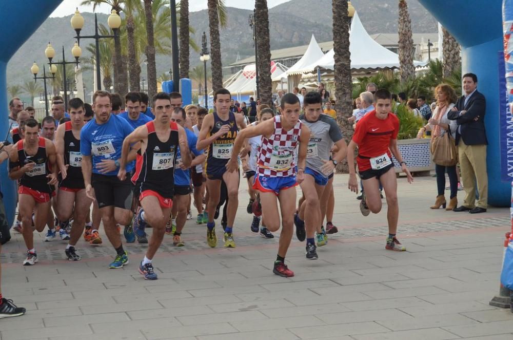 La Carrera Puerto de Cartagena encumbra a Franco y Del Solar