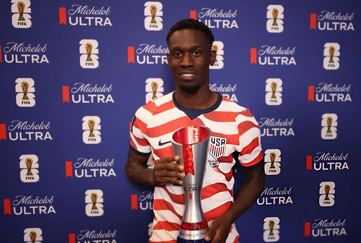 Folarin Balogun, MVP del debut de la selección anfitriona