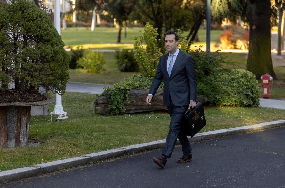 El vicepresidente primero y ministro de Economía, Comercio y Empresa, Carlos Cuerpo.