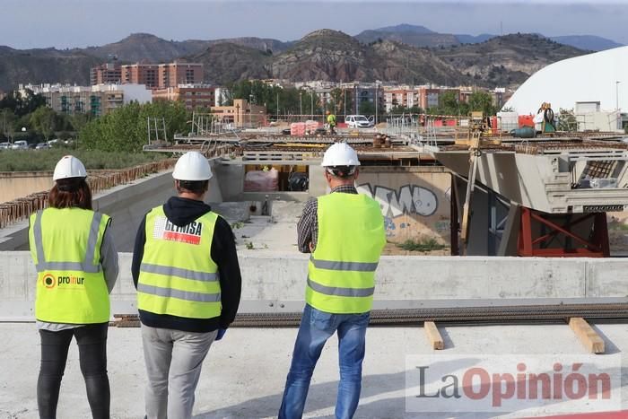 El nuevo puente en Lorca, a punto de terminar