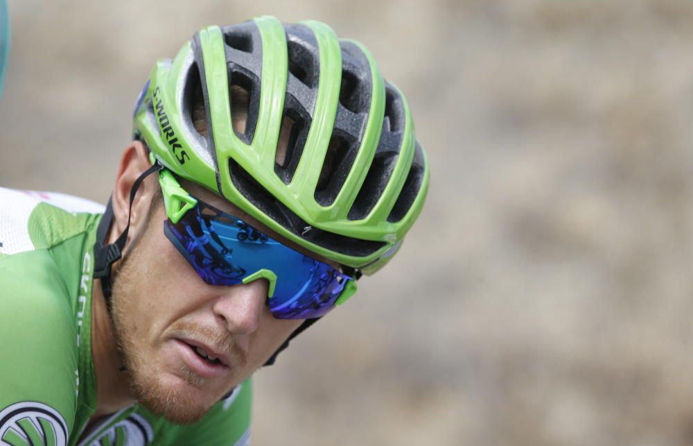 La decimocuarta etapa de la Vuelta, en imágenes
