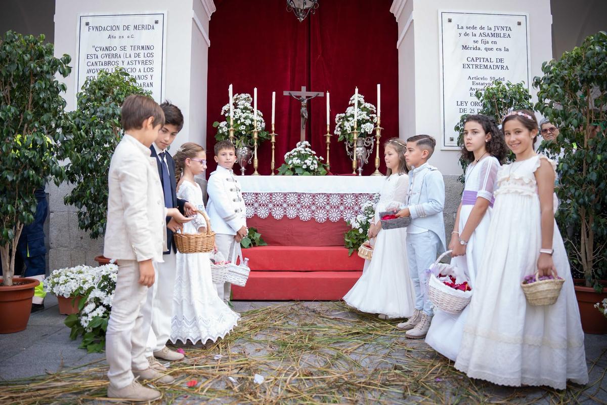Fotogalería | Imágenes del Corpus Christi en Mérida
