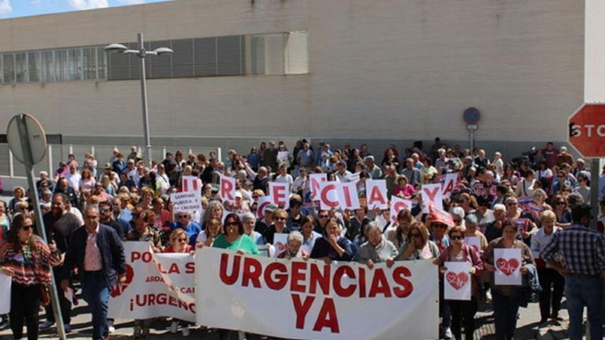 Vecinos de Álora, Ardales y Carratraca se movilizan por la sanidad.