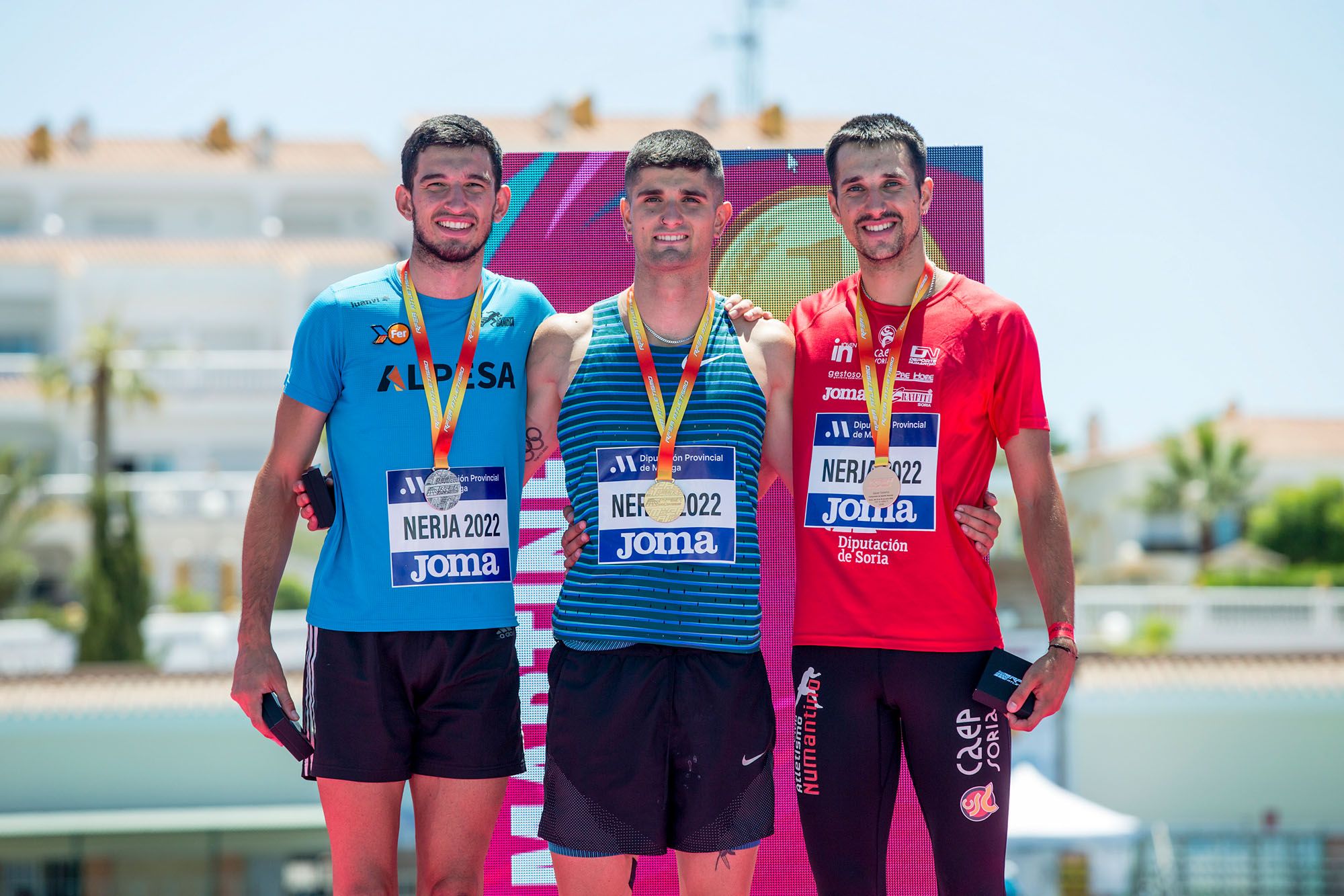 El campeonato nacional de atletismo de Nerja, en imágenes