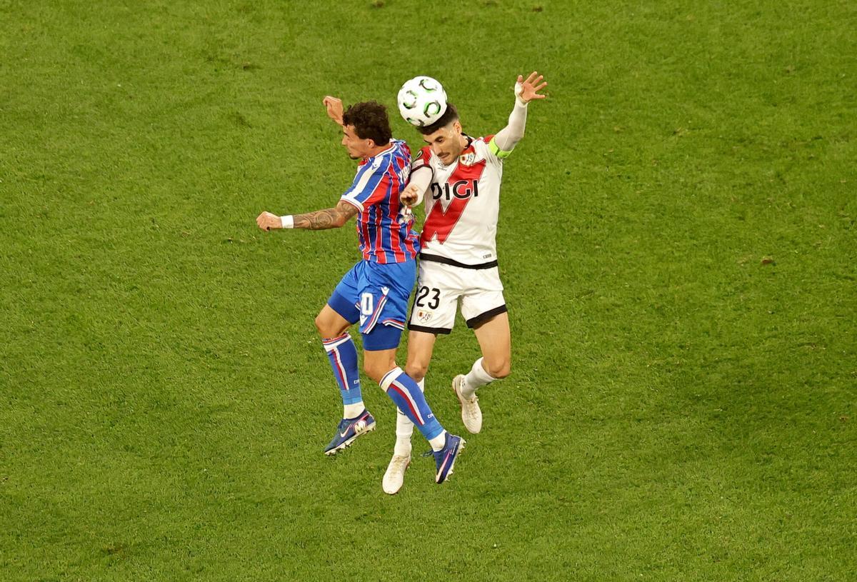 Final de la Conference League: Crystal Palace - Rayo Vallecano, en imágenes.