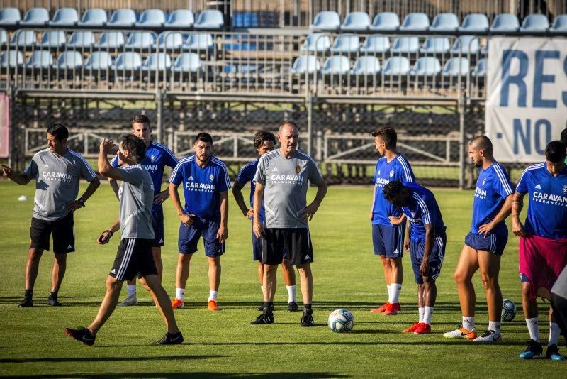 El Real Zaragoza vuelve a los entrenamientos