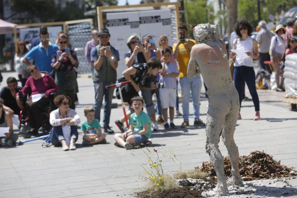 Festival 10 sentidos en la plaza del Ayuntamiento