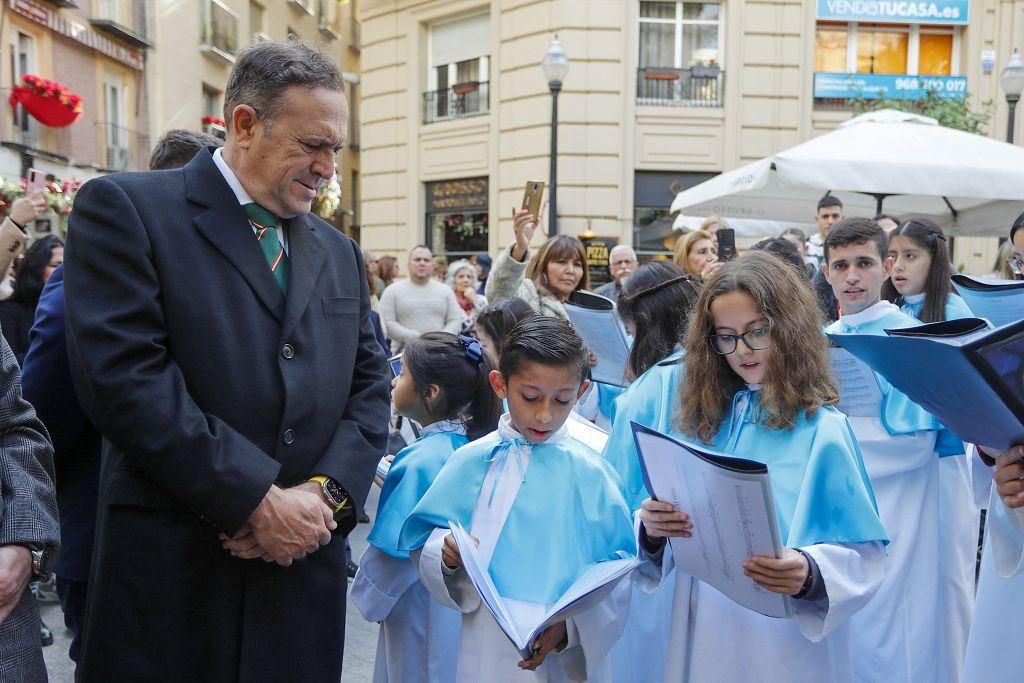 Ofrenda floral y misa por la festividad de la Inmaculada 2023, en imágenes