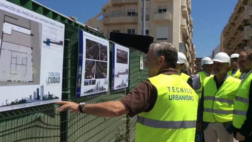 Visita a la pasarela de la Cícer