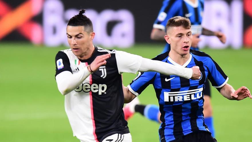 Cristiano Ronaldo, en un partido de la Juventus.