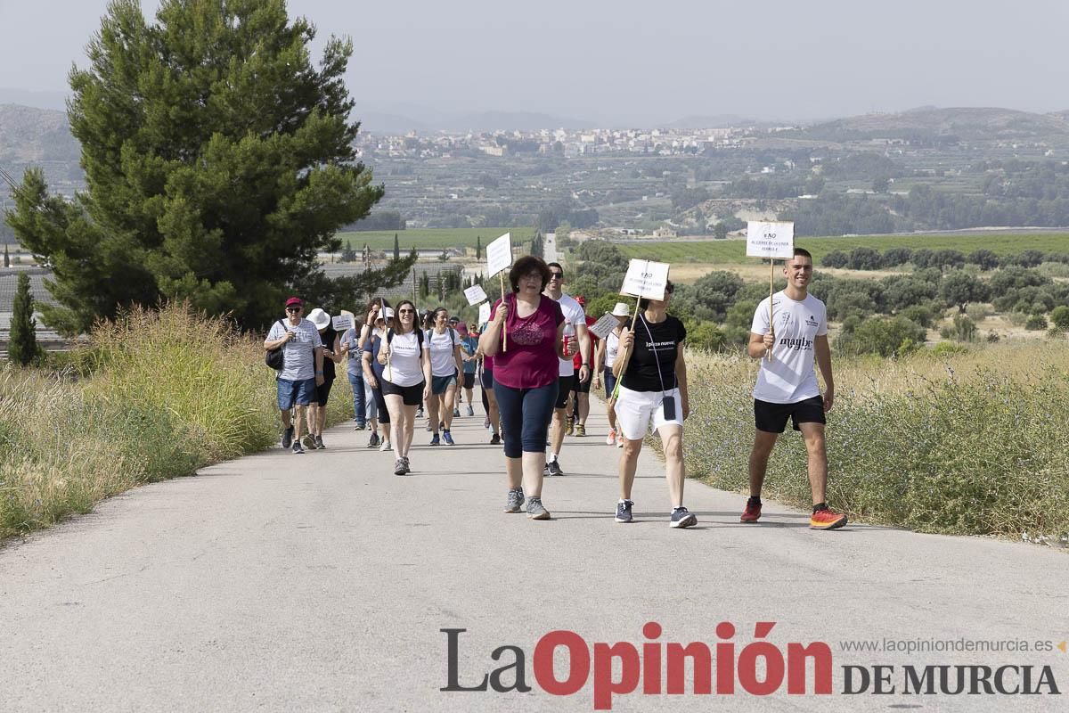 Así ha sido la marcha convocada por la Asociación Plaza Nueva en defensa de la Estación de tren de Calasparra