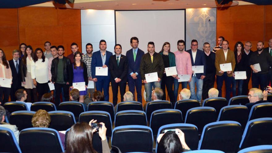 El acto tuvo lugar en el Colegio de Ingenieros Técnicos Industriales