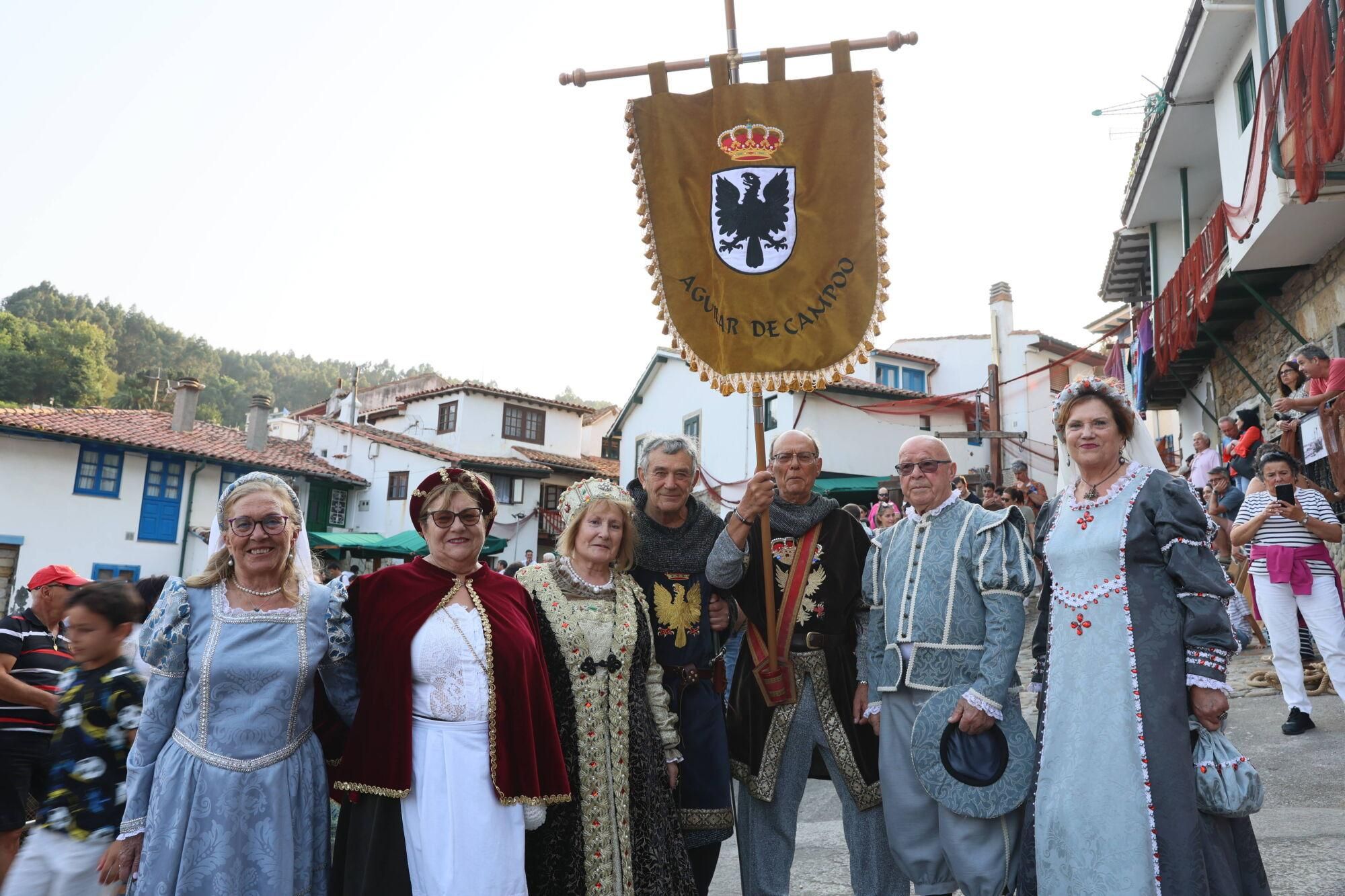 Carlos V siempre desembarca en Tazones