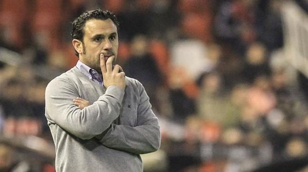 Sergio González, en un partit de la Lliga.