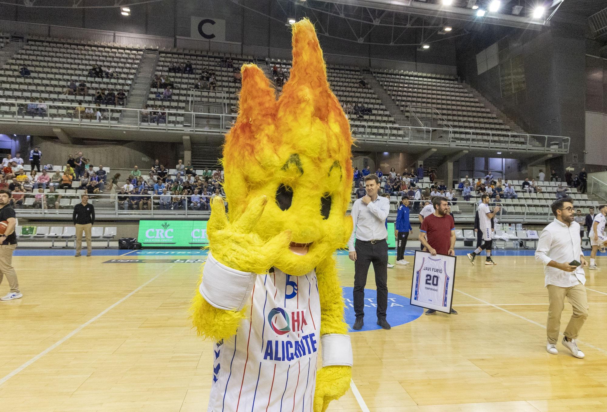 El HLA Alicante rinde homenaje a  Llompart con una victoria ante el Albacete Basket
