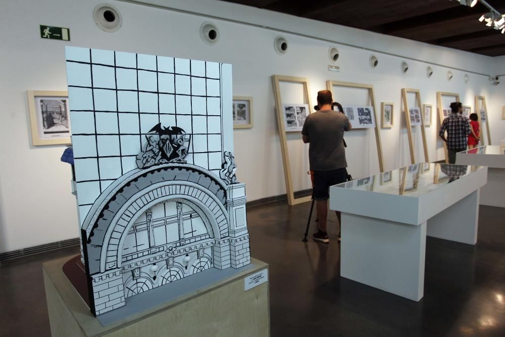 Exposición 'València en vinyetes' en el MuVim