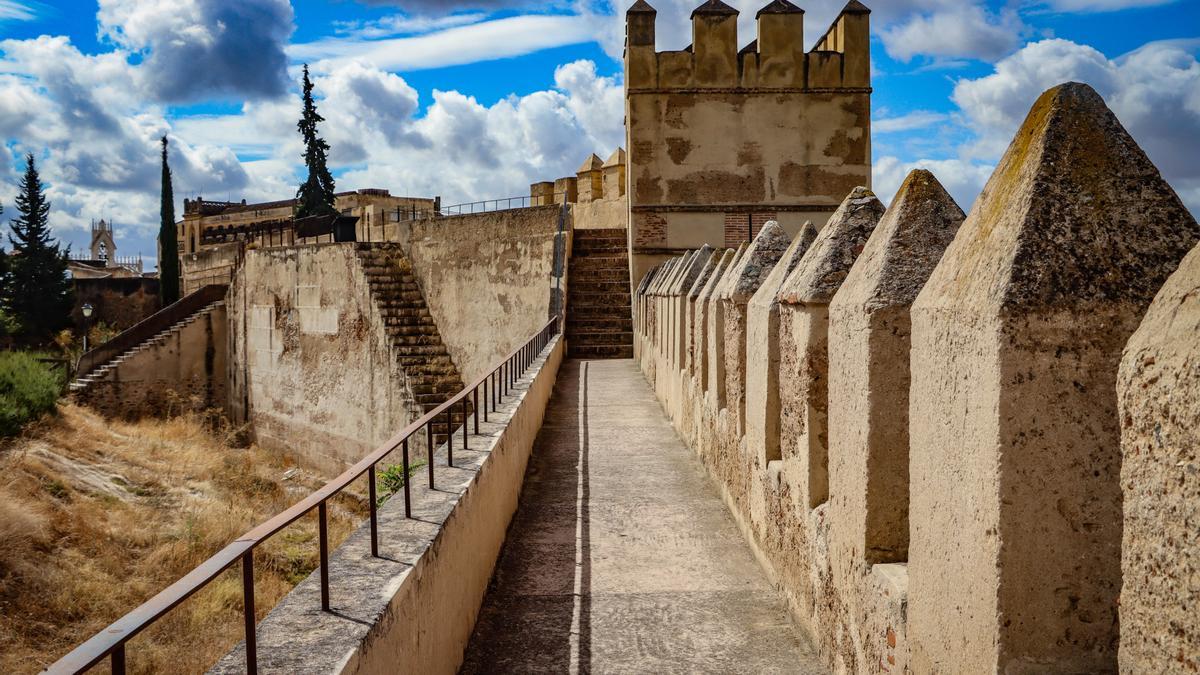 Interior de la Alcazaba de Badajoz.