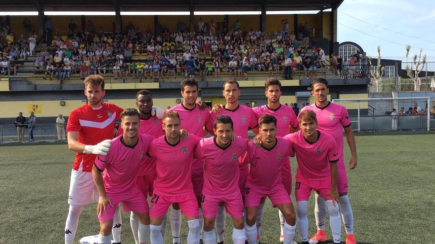 L&#039;equip inicial del Peralada, a Vigo