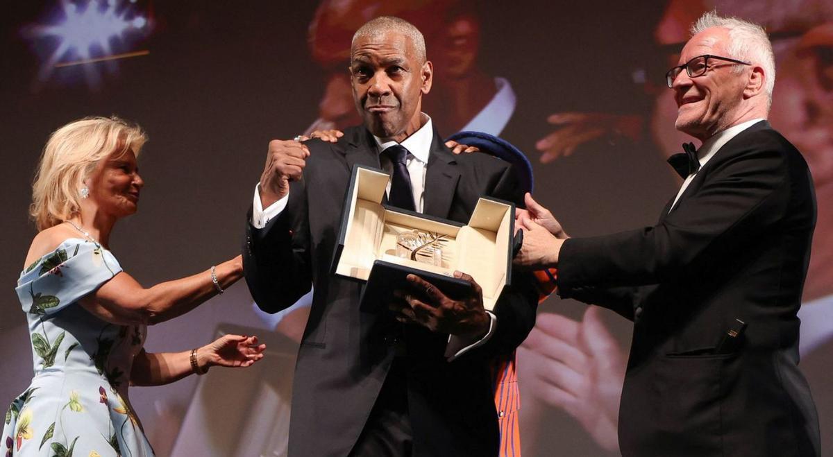 Denzel Washington conquereix Cannes per partida doble Denzel Washington conquereix Cannes per partida doble